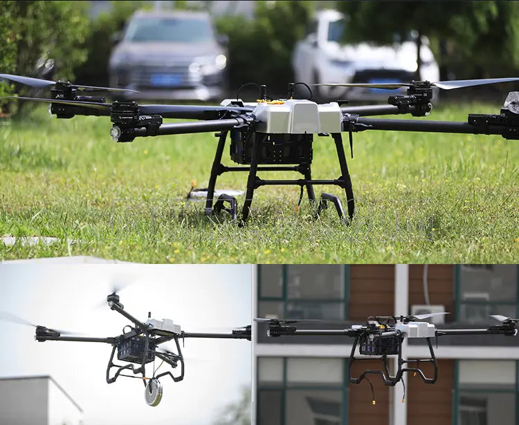 A heavy lift quadcopter designed for large-scale applications, featuring a powerful motor and advanced control system.