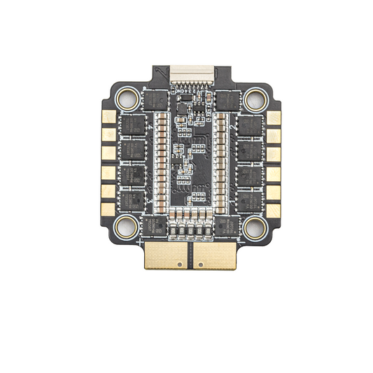 OddityRC Vortex S60 60A 6S 4-in-1 ESC top view with motor solder pads and JST connector