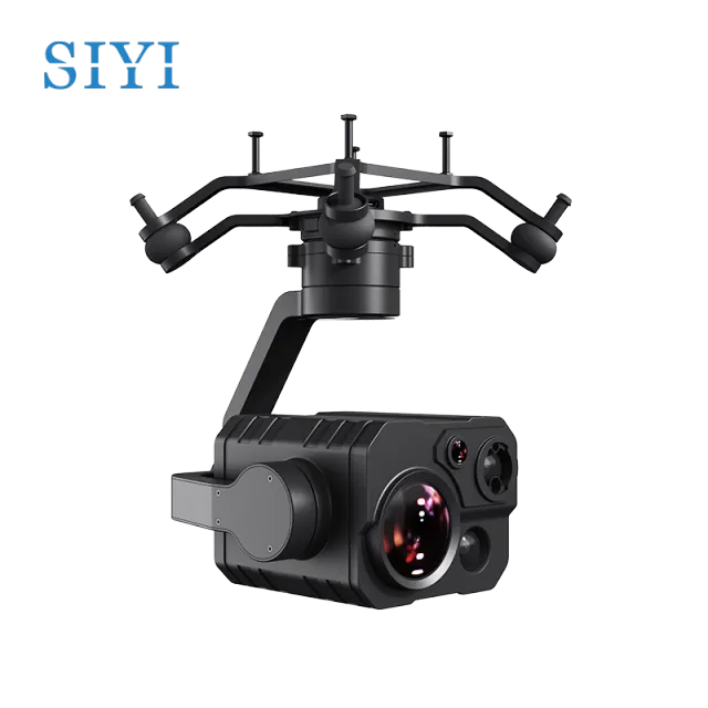 SIYI ZT30 Optical Drone Pod - 3-Axis Four Sensors Gimbal, 4K 30X Optical Zoom Camera, 640 x 512 Thermal Imaging, 2K Ultra-Wide Angle, 1200M Laser Rangefinder