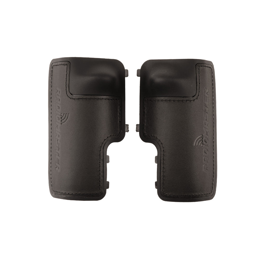 RadioMaster TX15 replaceable leather grips set, black stitching pair for TX15/TX15 MAX radio controllers