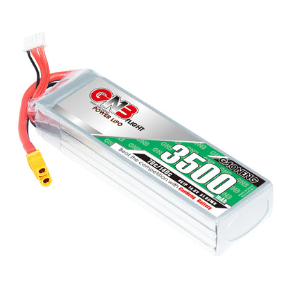 GAONENG GNB 4S 14.8V 3500mAh 70C LiPo battery with XT60 plug and balance lead