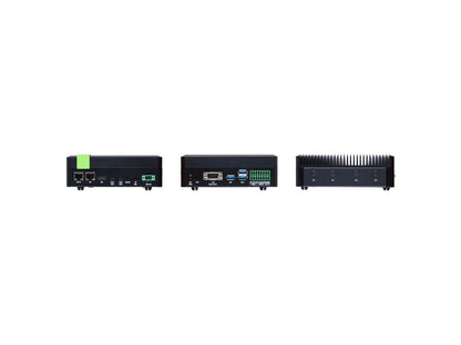 reComputer Industrial J4011 Edge AI Computer – Fanless Jetson Orin NX 8GB, 70 TOPS, PoE GbE, M.2 NVMe, DI/DO, CAN