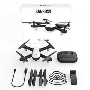 SANROCK U52 Drone, high-quality abs material to free your worries of a sudden