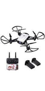 SANROCK U52 Drone, speed adjustment 2 speed modes (low/high) make this suitable for