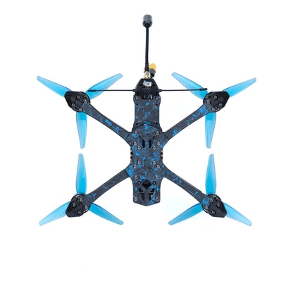 Axisflying MANTA5 SE 6S Squashed X 5-Inch Freestyle FPV Drone with DJI O4 Lite Air Unit and GPS