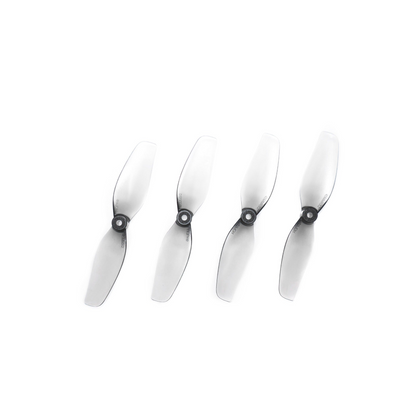 HQProp micro whoop prop set 1.8x1.4 45mm grey, 2CW + 2CCW, four 2-blade props
