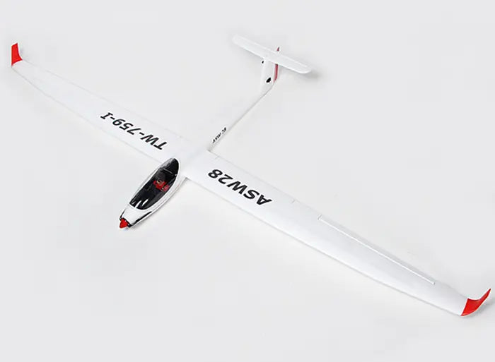 Volantex ASW28 ASW-28 V2 Sloping 2540mm Wingspan EPO RC Sailplane Glider Airplane PNP the ASW-28 does not have flaps or other lift-enhancing devices . the