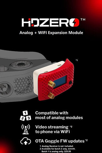 HOZERO Analog WIFI Expansion Module Compatible with 00 most of analog