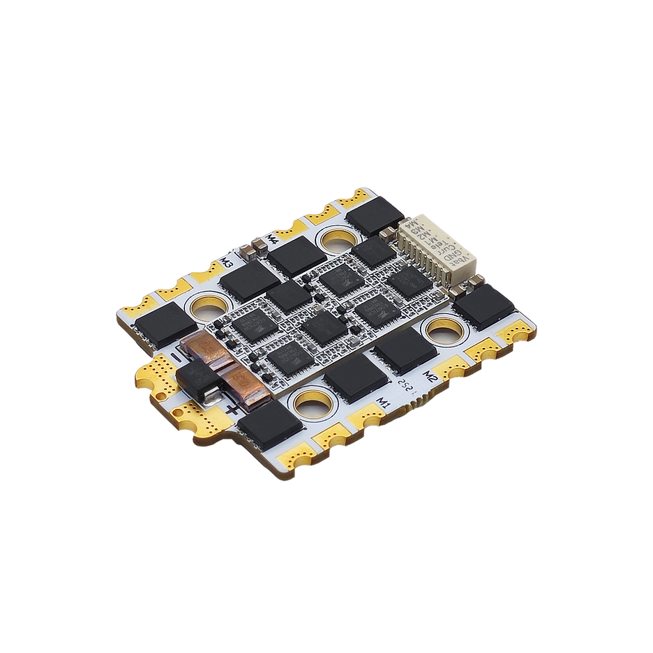 HDZero Halo 4in1 70A ESC – BLHeli32 / AM32, 3–8S, 20x20mm, Split PCB, 100A Burst for FPV Racing Freestyle