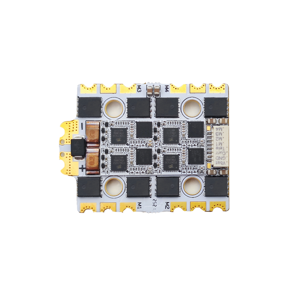 HDZero Halo 4in1 70A ESC – BLHeli32 / AM32, 3–8S, 20x20mm, Split PCB, 100A Burst for FPV Racing Freestyle