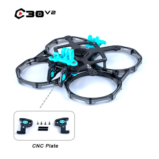Axisflying cineon C30 / Cinewhoop de 3 pulgadas para interiores / Kit de marco para filmación cinematográfica - GPS TPU