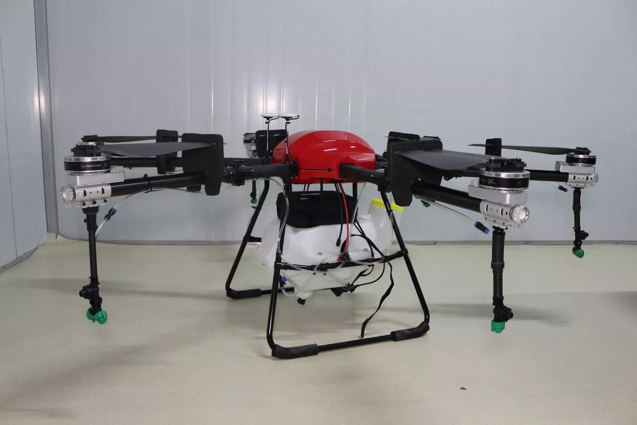 Y10 6-Axis Agriculture Spraying Drone 22 KG 22L 20Kg 22Minutes Drone for farming sprayer 14 YJ Tech 16 liters agricultural drone for farming sprayer Power: 22000mAh