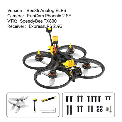 SpeedyBee Bee35 -  3.5 inch FPV Drone With O3 Air Unit / LINK WASP