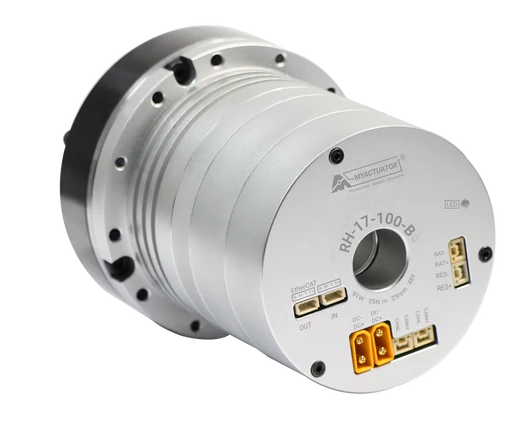 MyActuator RH-17 Hollow Harmonic Robot Joint Motor – 54N·m Peak Torque, 100:1 Gear Ratio, EtherCAT & CAN BUS, Dual ABS-17BIT Encoder