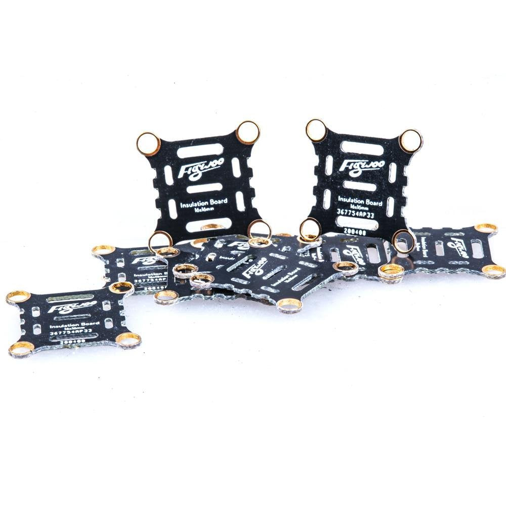 10 PCS 16x16mm Insulation Board Short Circuit Protection