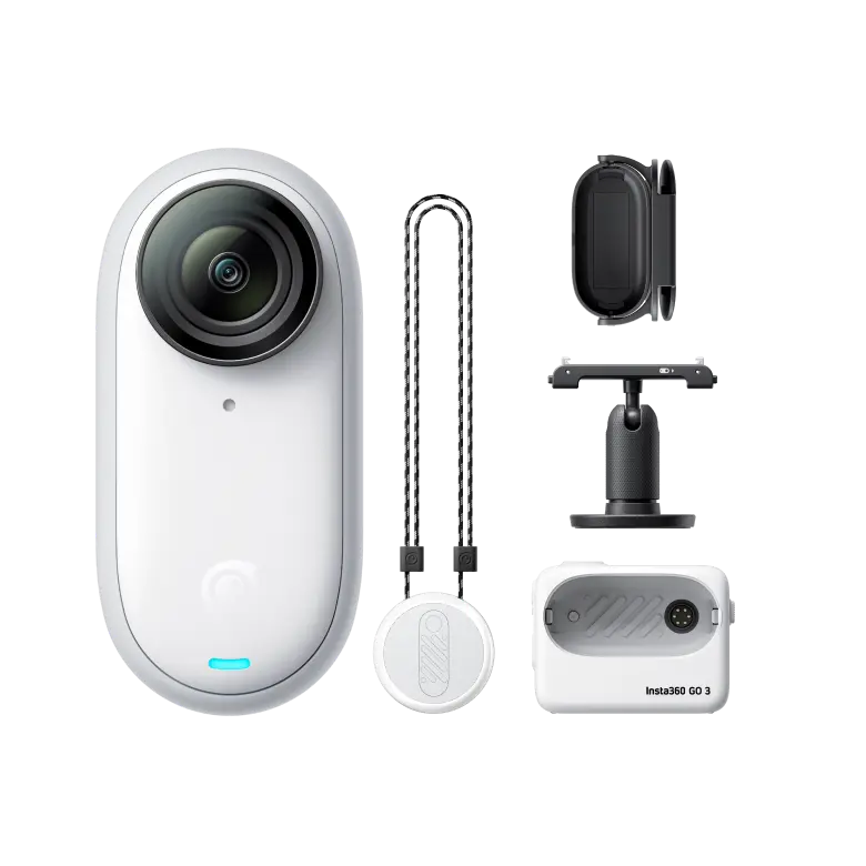 Insta360 GO 3 operation camera - Small & Lightweight Action Camera Portable and Versatile Hands-Free POV Mount Anywhere Stabilization