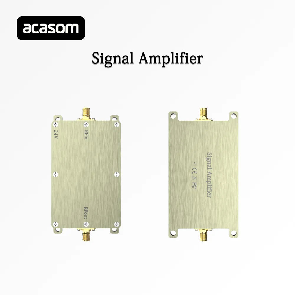 5.8GHz 40W Signal Amplifier - 10W 20W 40W 50W RF High Power Amplifiers wireless Signal Extender Sweep Signal Source For Drone WiFi6 8 5.8GHz 40W Signal Amplifier, Standard express has a certain risk of getting lost.