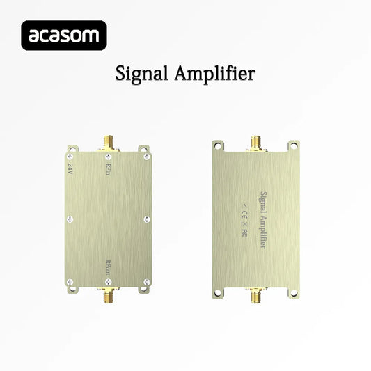 Amplificadores de alta potência RF de 1,2 GHz 50 W Extensor de sinal sem fio Fonte de sinal de varredura para drone FPV GPS