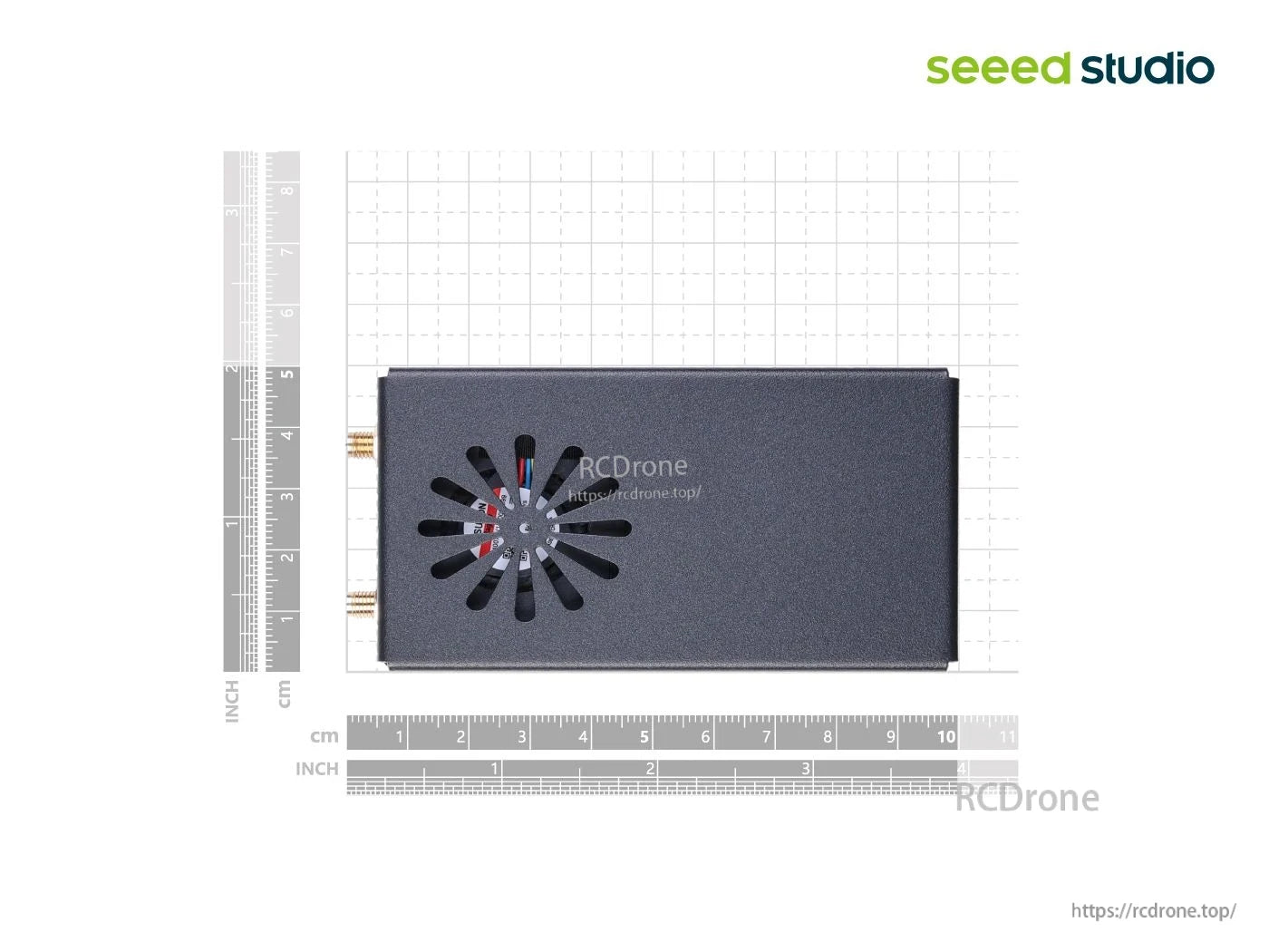 A203 Mini PC features Jetson Xavier NX, 8GB RAM, 128GB SSD, USB 3, RS232, WiFi/BLE, aluminum case, and runs JetPack 5.0.2 for high-performance edge computing.