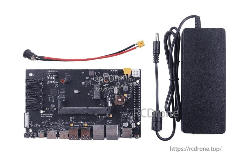 A205 Carrier Board for NVIDIA Jetson Nano/Xavier NX/TX2 NX, 2x GbE, 6x CSI, 5x SATA, 4x USB 3.0, Dual HDMI, 13–19V DC