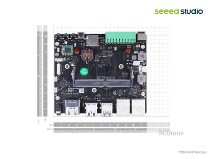 A205E Carrier Board supports Jetson Nano/Xavier NX/TX2 NX with dual GbE, 4x USB 3.1, 2x HDMI 2.0, M.2 Key M, and RS232/RS485/CAN interfaces.