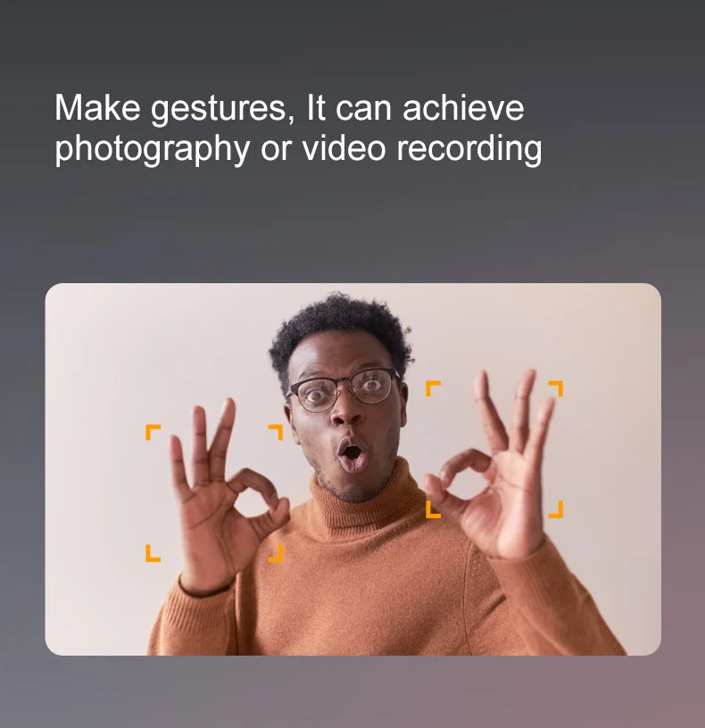 A23 Pro Drone, Control A23 Pro Drone with hand gestures for seamless photography and video recording experiences.