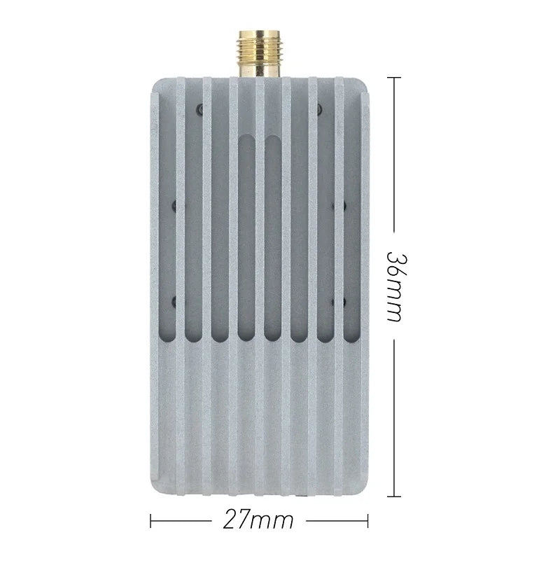 Rushfpv 1.2G 1.3G 4W 8CH VTX - High Power Analog Video Transmitter for Long-Range FPV Drones