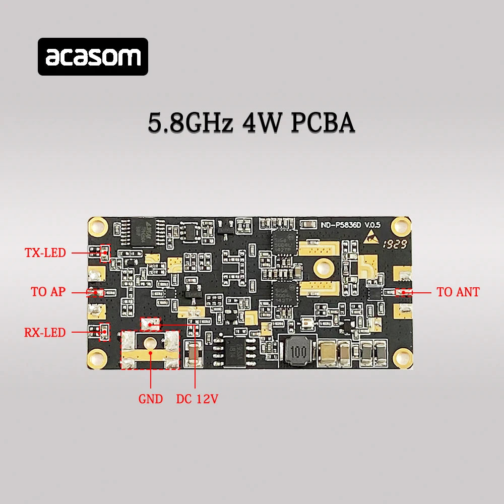 5.8GHz 4W Signal Booster Antenna Range Extender With Accessories for DJI Drones Mavic FPV DJI RC Drones Yuneec UAV 12 buyers are responsible for all additional custom fees, duties, and taxes for importation into your country