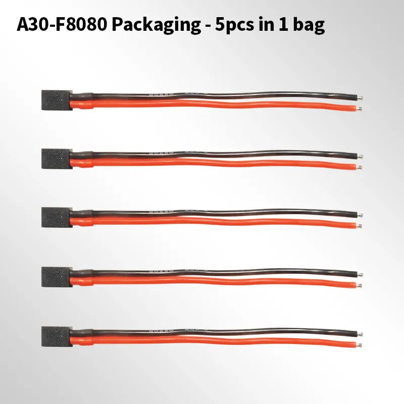 Adaptateur de connecteur GAONENG GNB A30, 5 pièces, pour batterie LiPo de Drone FPV Whoops