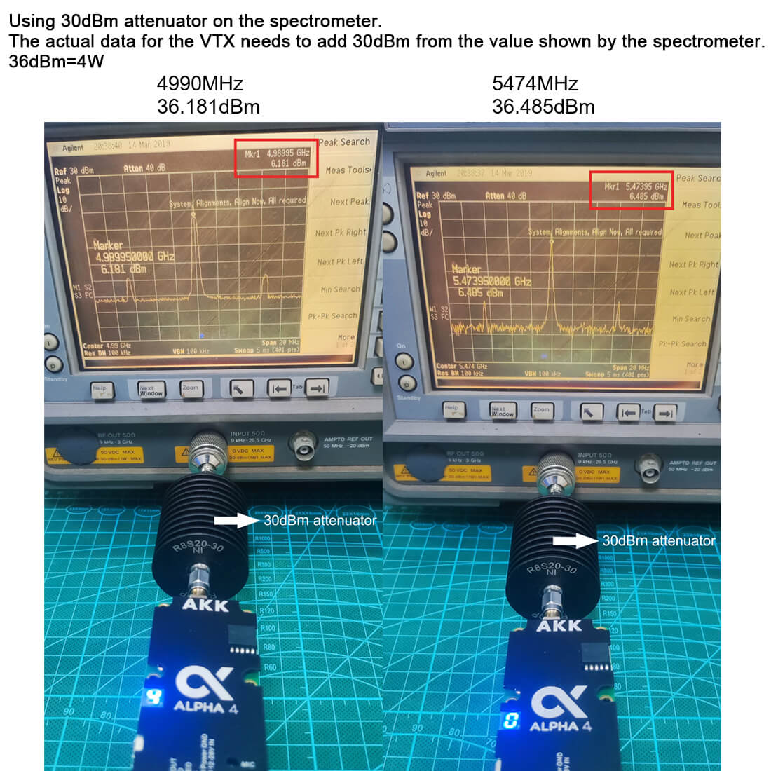 AKK Alpha 4 4W VTX - 5.8GHz 80CH 1w/2w/3w/4w Power Switchable Support Smart Audio FPV Video Transmitter 7 AKK Alpha 4 4W VTX