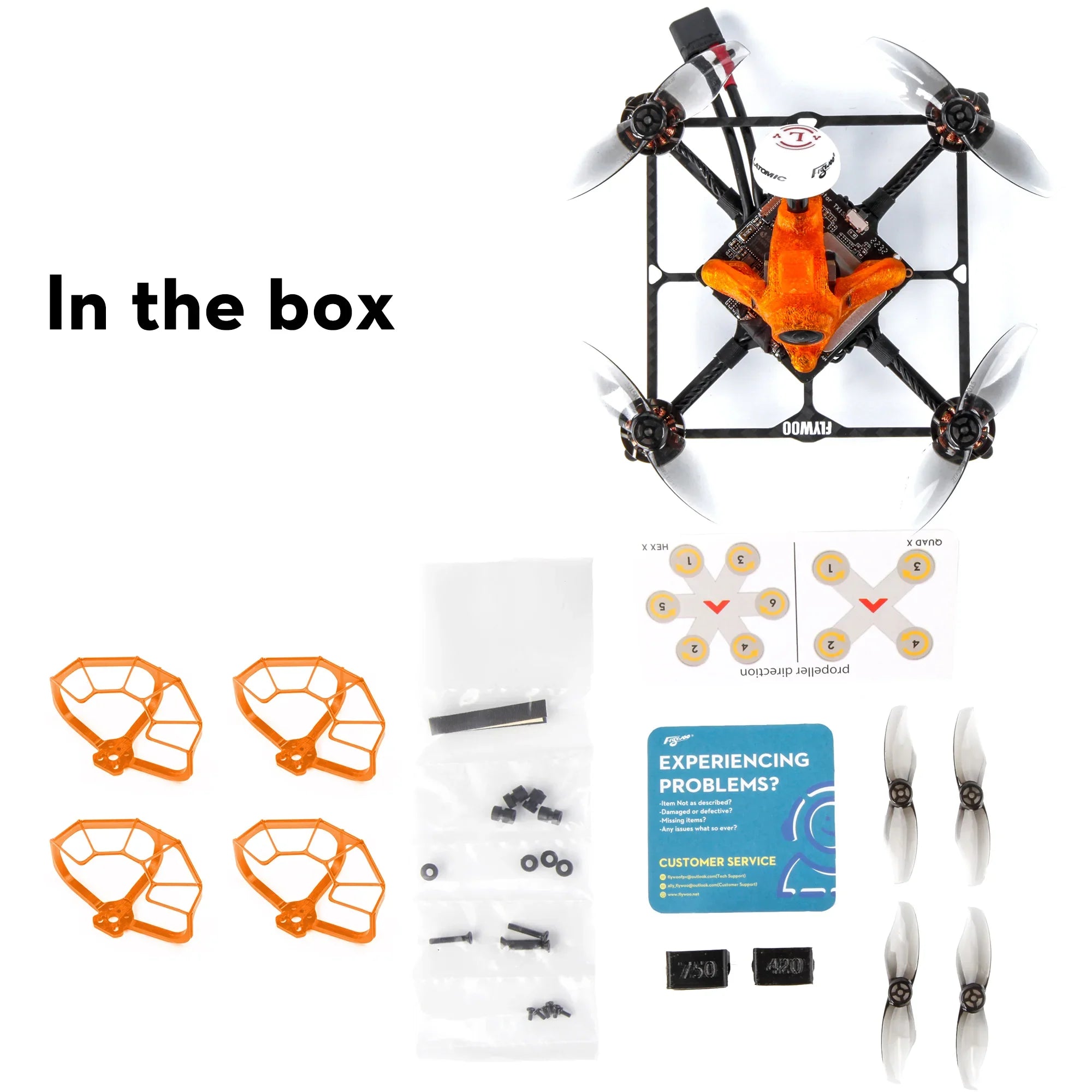 FLYWOO Firefly 2S Nano Baby 20 Walksnail Avatar - Micro Drone FPV GOKUF405 AIO 1002-15500KV 8 FLYWOO Firefly 2S Nano Baby 20 Walksnail Avatar, Item Not 35 described? Damaged or defectivo? Mis