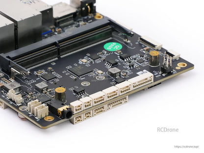 A608 carrier board for Jetson Orin NX/Nano features dual GbE, 2x CSI, M.2, DP, 4x USB 3.2, and 9–20V DC input.