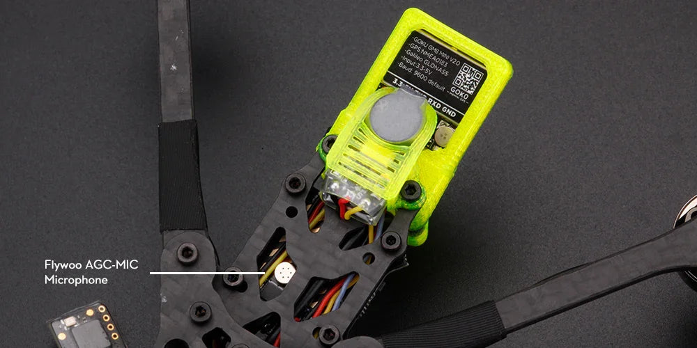 FLYWOO Explorer LR 4 V2.2 Analog Micro Long Range FPV Ultralight Quad Bnf (Caddx Ratel 2) GOKU GN405 Nano 1404 2750KV 8 FLYWOO Explorer LR 4 V