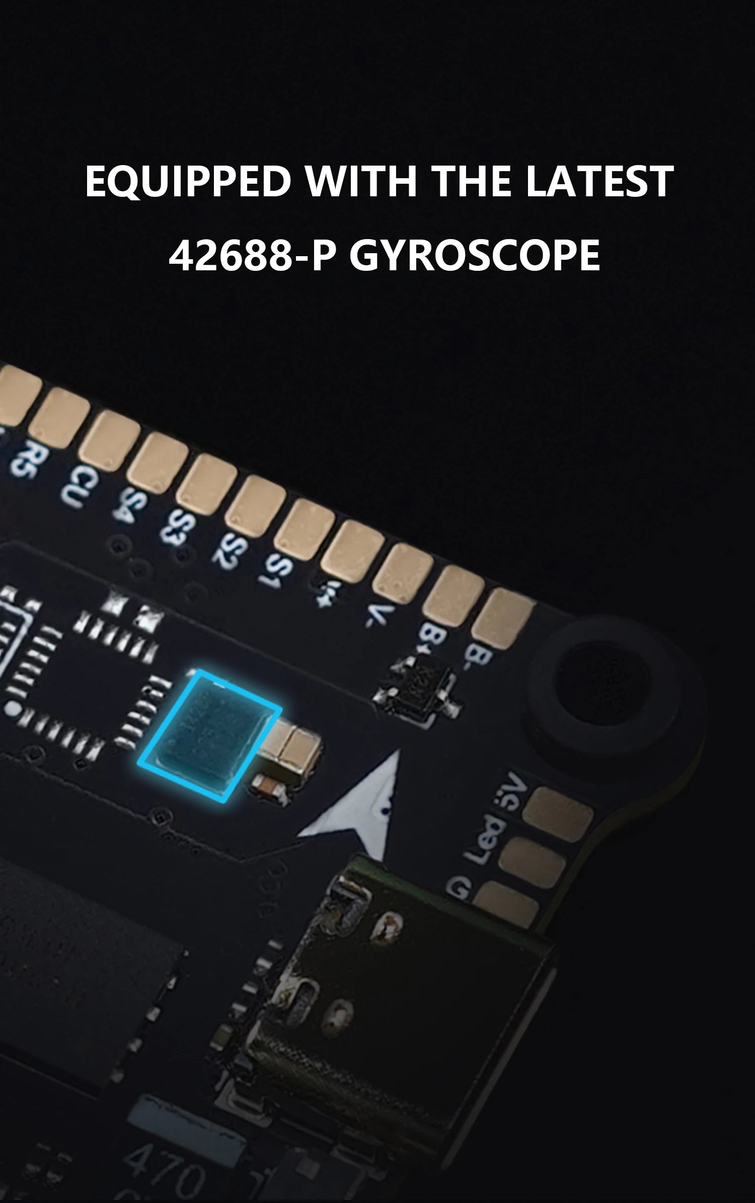 GEPRC SPAN F722-BT-HD V2 Stack - Flight Controller Stack F7 BL32 50A 96K 4IN1 ESC SUPPORT BLUETOOTH PARAMETER TUNING 12 GEPRC SPAN F722-BT-HD V2 Stack, So as to have a more delicate flying experience