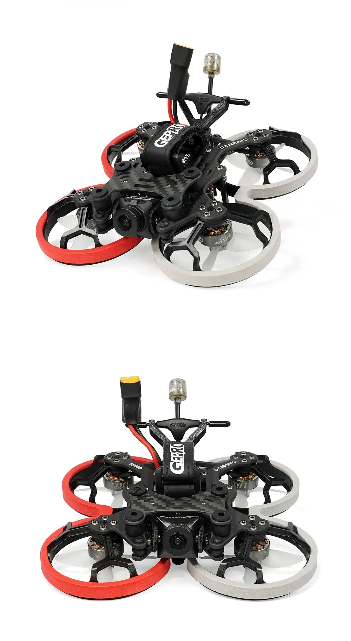 GEPRC Cinelog20 Analog FPV Drone - 2inch GEP-F411-35A AIO Caddx Ratel2 Cinewhoop 5500KV RC FPV Quadcopter Racing Freestyle Drone 22 GEPRC Cinelog20 Analog FPV Drone, Cinelog20 Analog frame: GEP-CL20 Wheelbase: 100mm Gimba