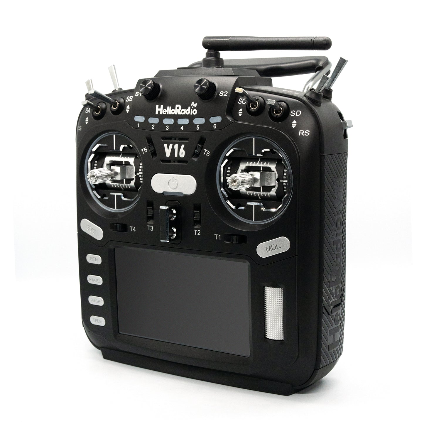 HelloRadioSky V16Max V16 Pro V16R CNCR9 EdgeTX Verici Uzaktan Kumanda ELRS / 4IN1 2.4GHz FPV Drone Uçak Helikopter için