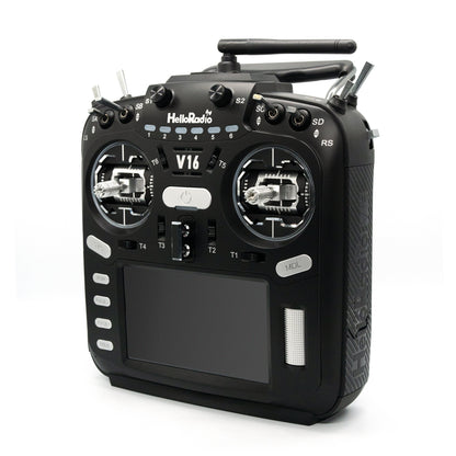 HelloRadioSky V16Max V16 Pro V16R CNCR9 EdgeTX Verici Uzaktan Kumanda ELRS / 4IN1 2.4GHz FPV Drone Uçak Helikopter için