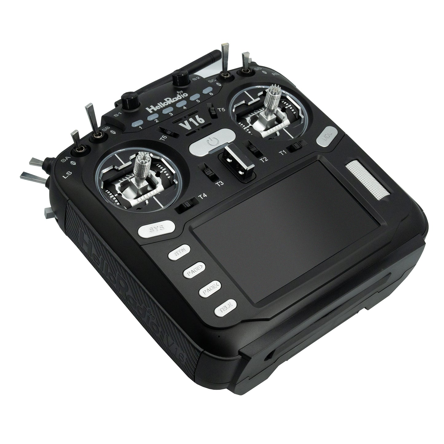 HelloRadioSky V16Max V16 Pro V16R CNCR9 EdgeTX Verici Uzaktan Kumanda ELRS / 4IN1 2.4GHz FPV Drone Uçak Helikopter için