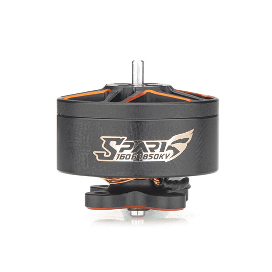VCI SPARK 1606 motor side view with SPARK logo and 1850KV marking on black can