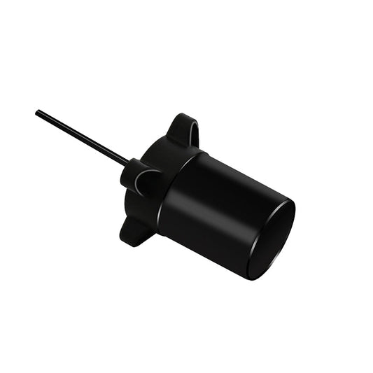 Beitian BT-T009 quadrifilar helical full-band RTK GNSS antenna with cable lead, black cylindrical body