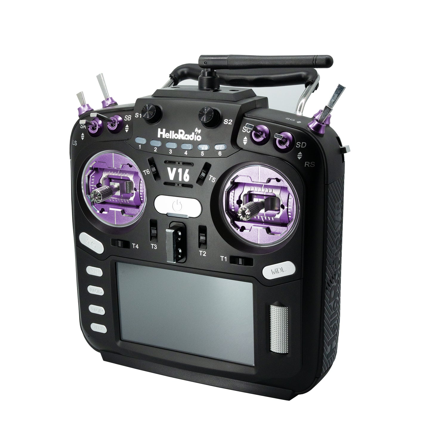 HelloRadioSky V16Max V16 Pro V16R CNCR9 EdgeTX Verici Uzaktan Kumanda ELRS / 4IN1 2.4GHz FPV Drone Uçak Helikopter için