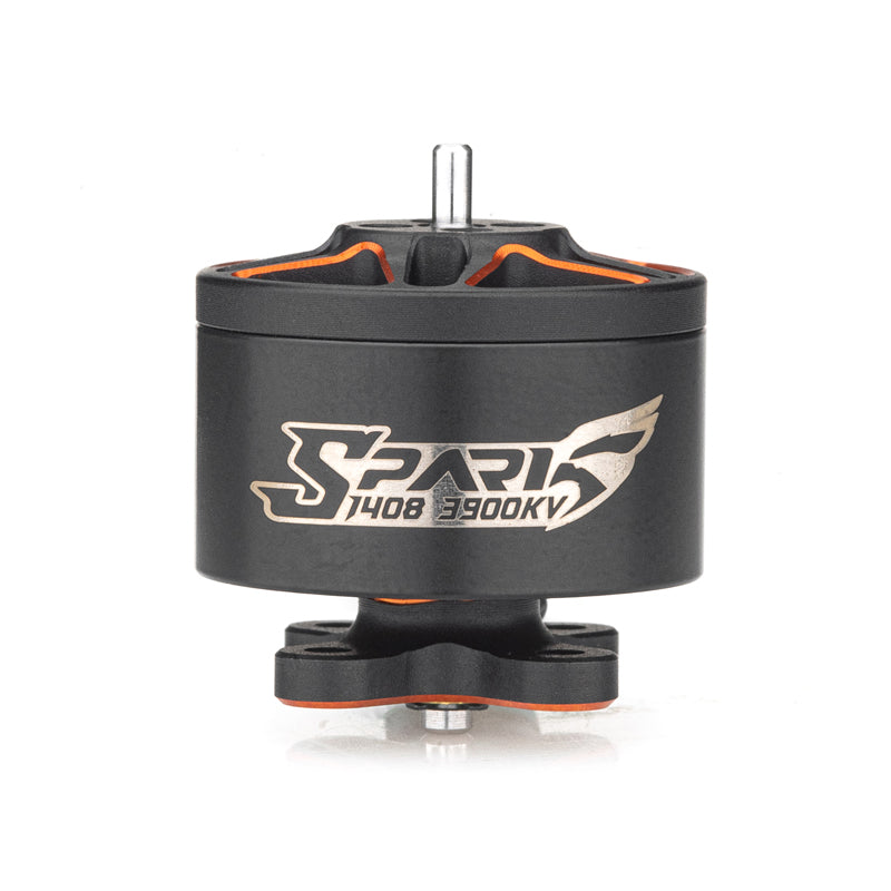 VCI SPARK 1408 brushless motor side view with SPARK logo and 3900KV marking