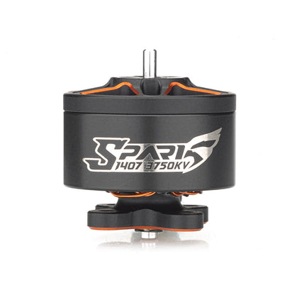 VCI SPARK 1407 brushless motor side view with SPARK 1407 3750KV marking