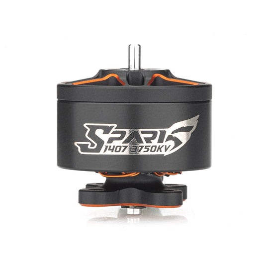 VCI SPARK 1407 brushless motor side view with SPARK 1407 3750KV marking