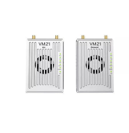 CHINOWING VM21 Mesh Network Video Radio Telemetry RC Data Link, 10km, 800MHz/1.4GHz/2.4GHz, 20ms Video
