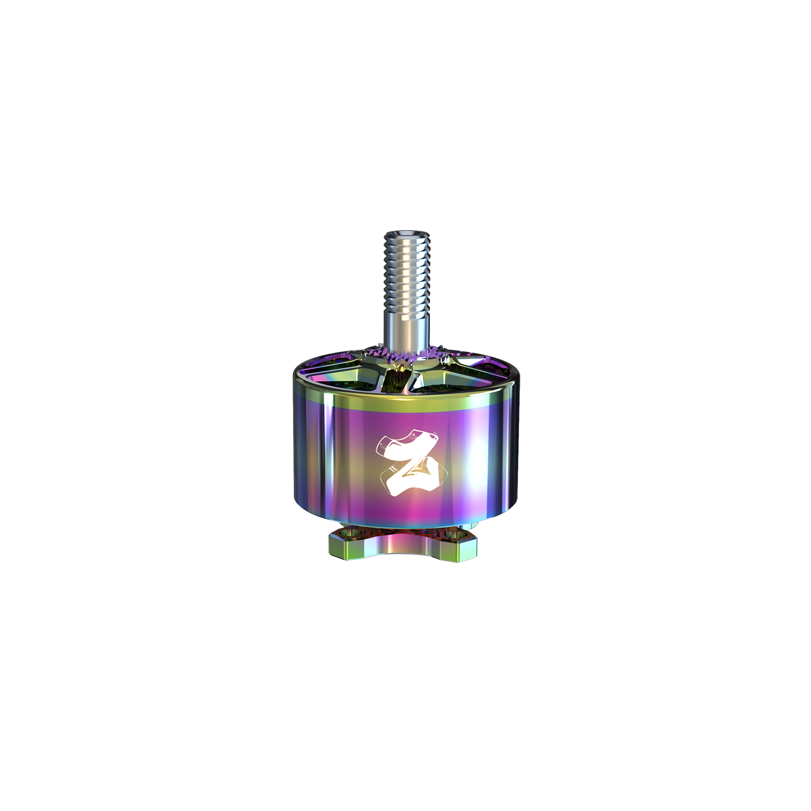 VCI ZOE 2010 1911KV motor brushless outrunner, rainbow anodized can with threaded shaft