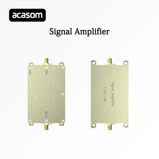 ACASOM 0.9GHz Drone Signal Amplifier - 10W 20W 40W 100W RF High Power Amplifiers Wireless Signal Extender Sweep Signal Source