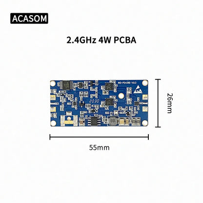 ACASOM 2.4GHz 4W Signal Booster PCBA