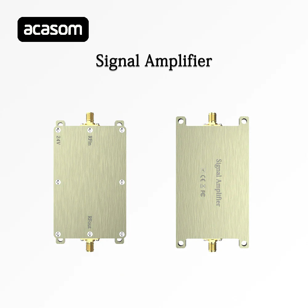 ACASOM 5.2GHz Drone Signal Amplifier - 10W 20W 30W 40W 50W RF High Power Signal Extender