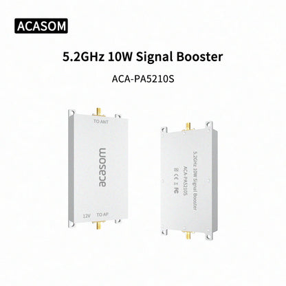 ACASOM 5.8G 5.2G Drone Signal Booster - 10W 20W Signal SMA-K Amplifier FPV Extender